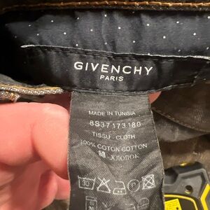 Givenchy Black Polka Dot Lining Jacket